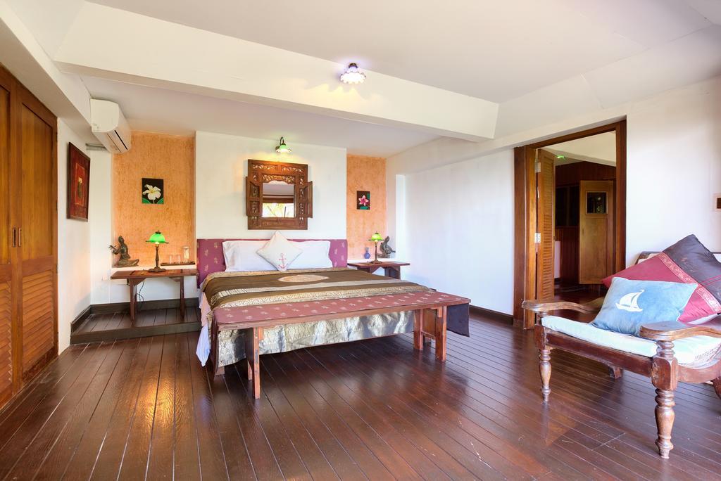 Villa Thai Teak - Panoramic Sea & Sunset Views Koh Samui Rum bild