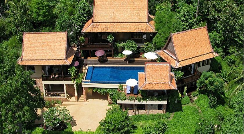 Villa Thai Teak - Panoramic Sea & Sunset Views Koh Samui Exteriör bild